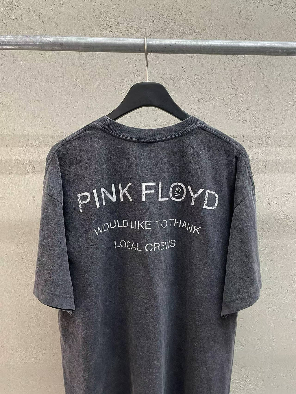 Pink Floyd Would Like To Thank Local Crews Archive Vintage Washed Tee