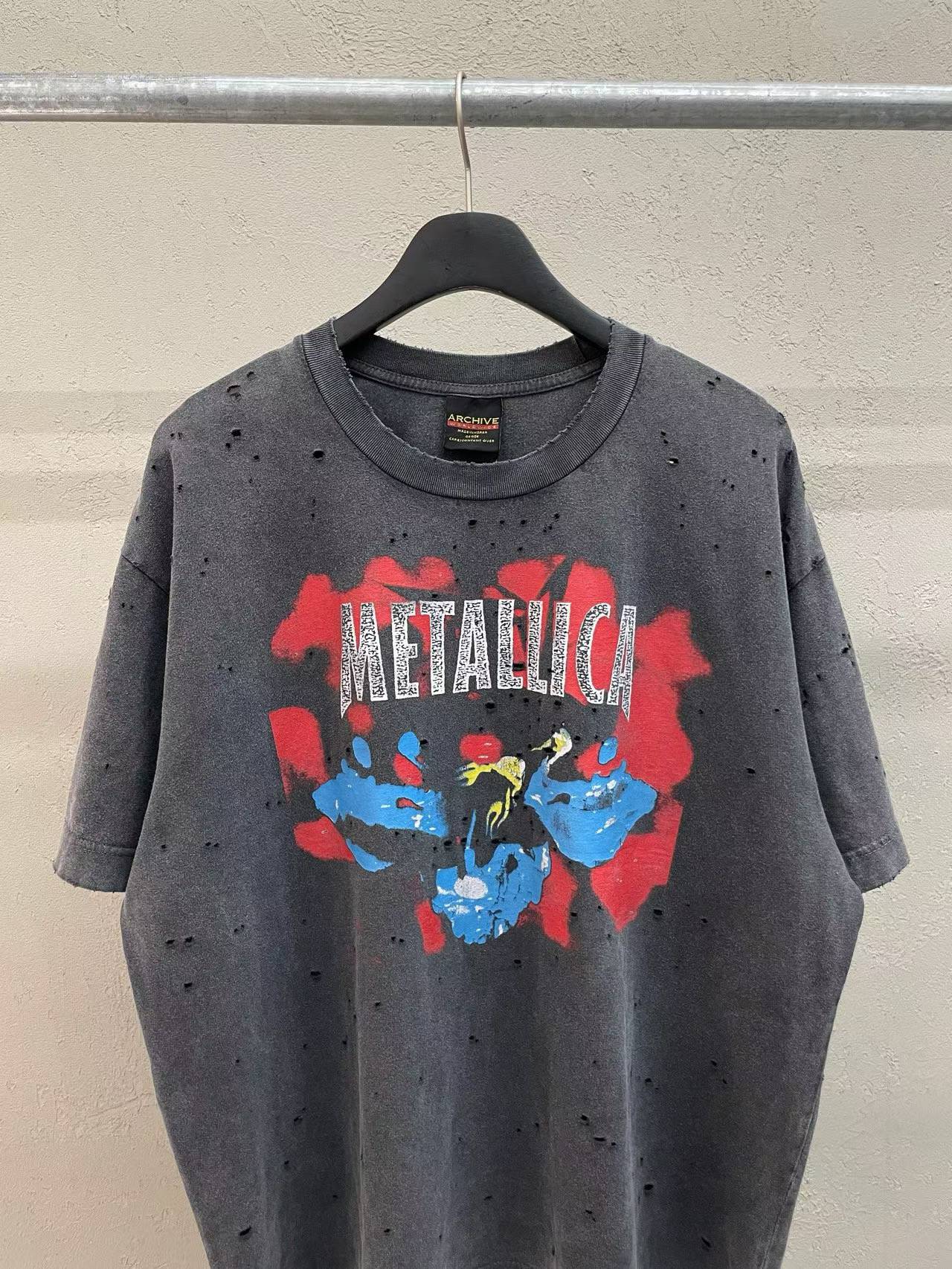 Metallica Reload Archive Distressed Tee