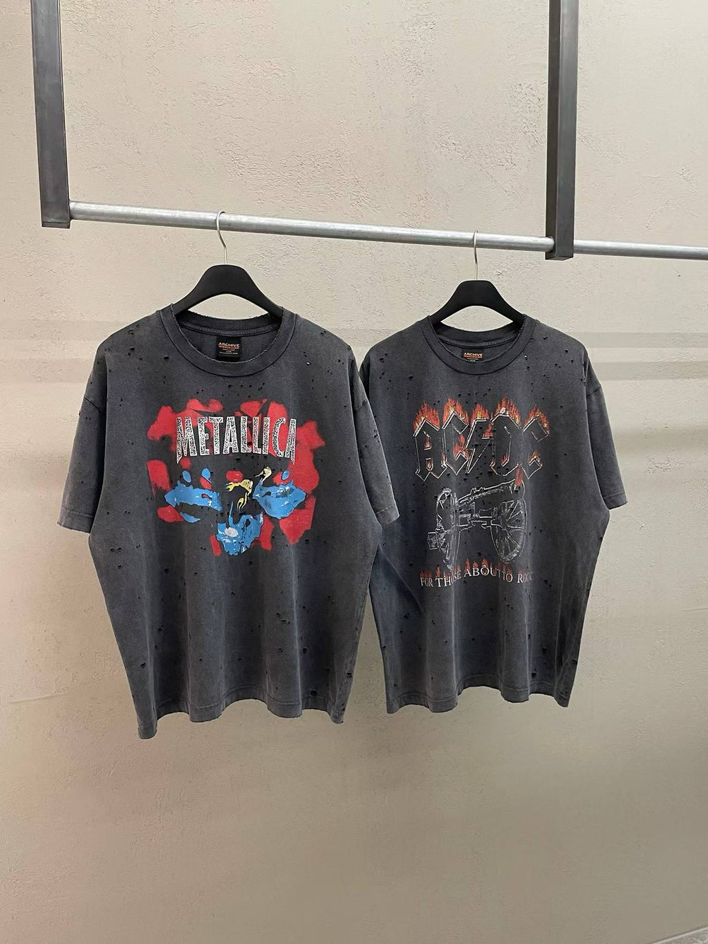 Metallica Reload Archive Distressed Tee