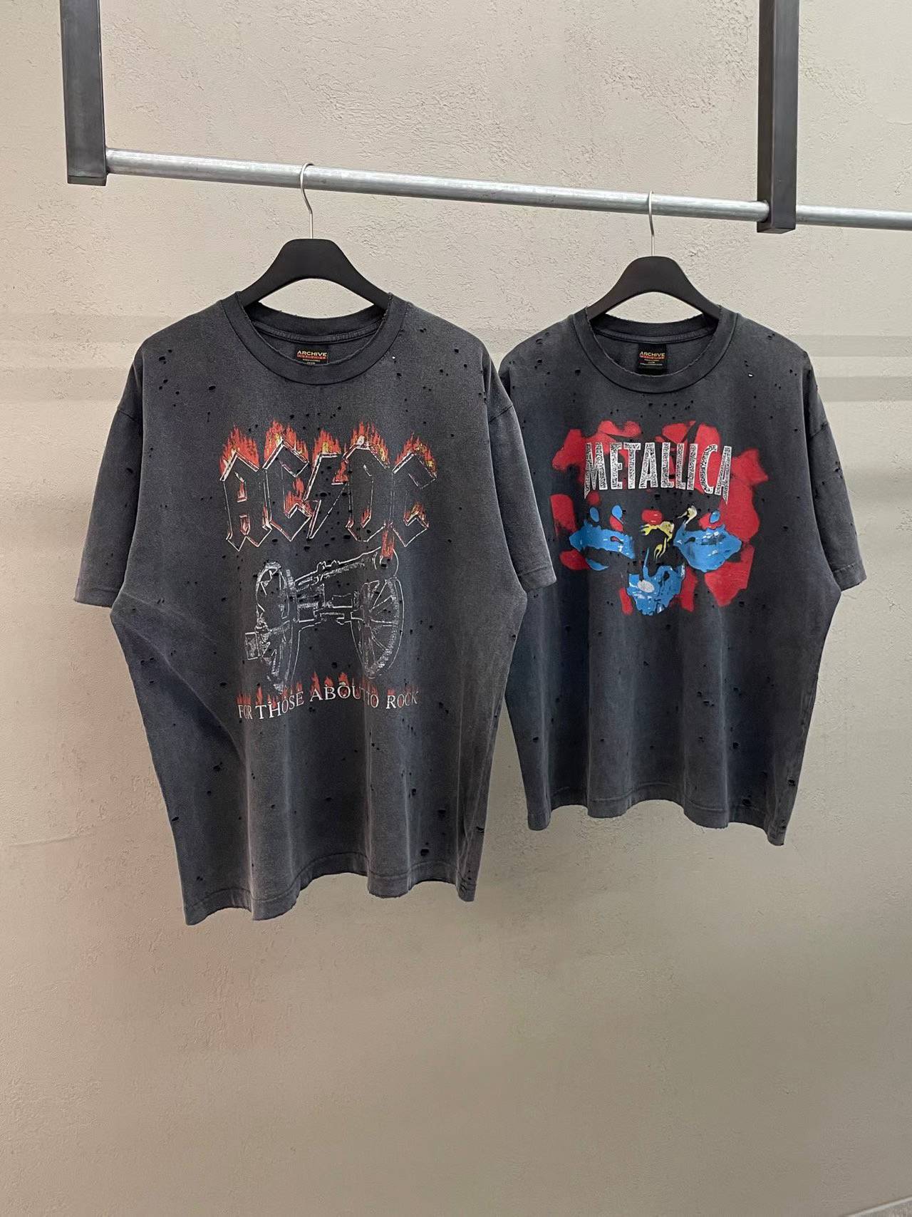 AC/DC For Those About To Rock Destroyed Tee