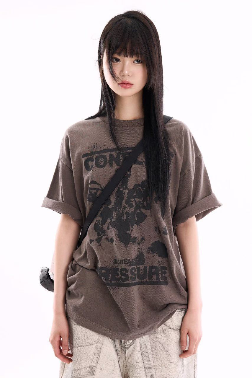 Conflict Increase Pressure Vintage Washed Tee