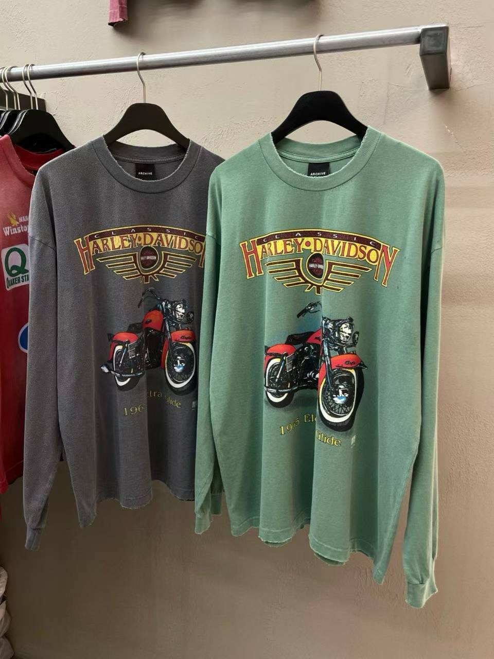 Harley-Davidson Classic 1965 Electra Glide Vintage Longsleeve