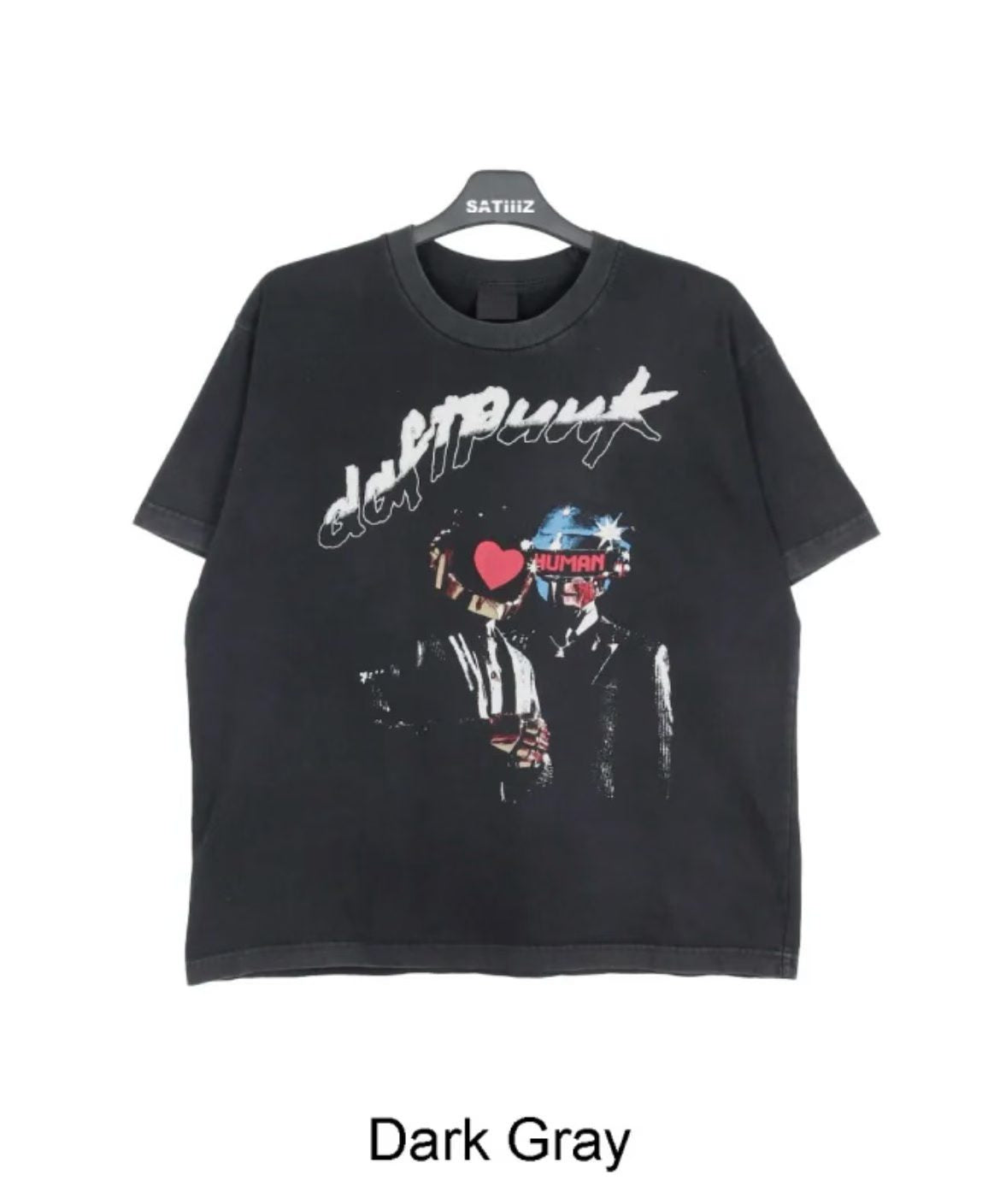 Daft Punk Discovery / Human After All Vintage Tee