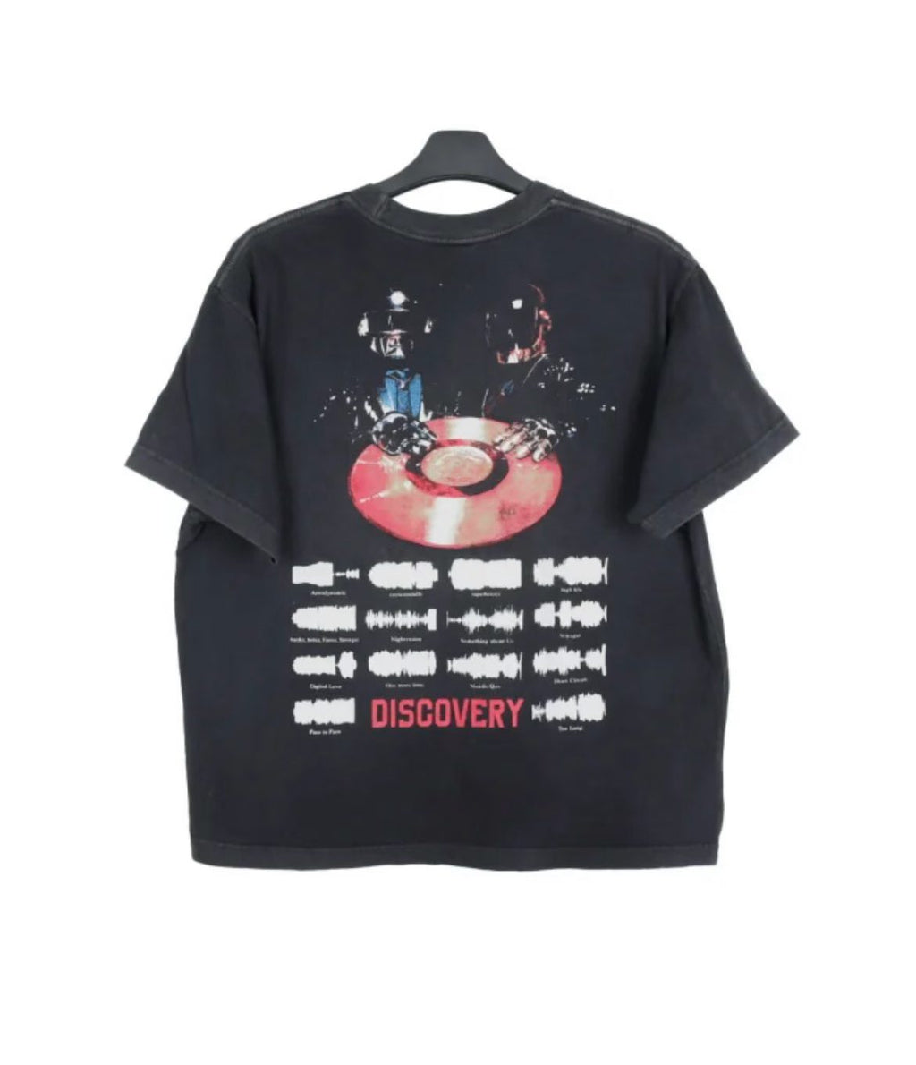 Daft Punk Discovery / Human After All Vintage Tee