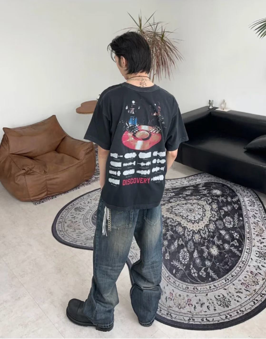 Daft Punk Discovery / Human After All Vintage Tee