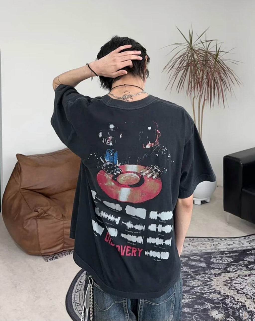 Daft Punk Discovery / Human After All Vintage Tee