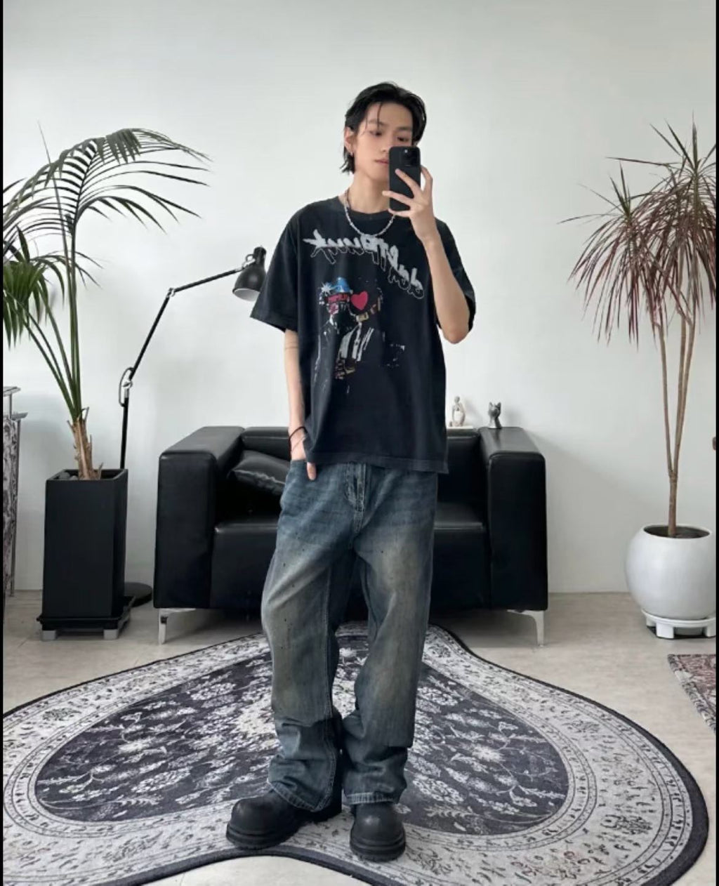 Daft Punk Discovery / Human After All Vintage Tee