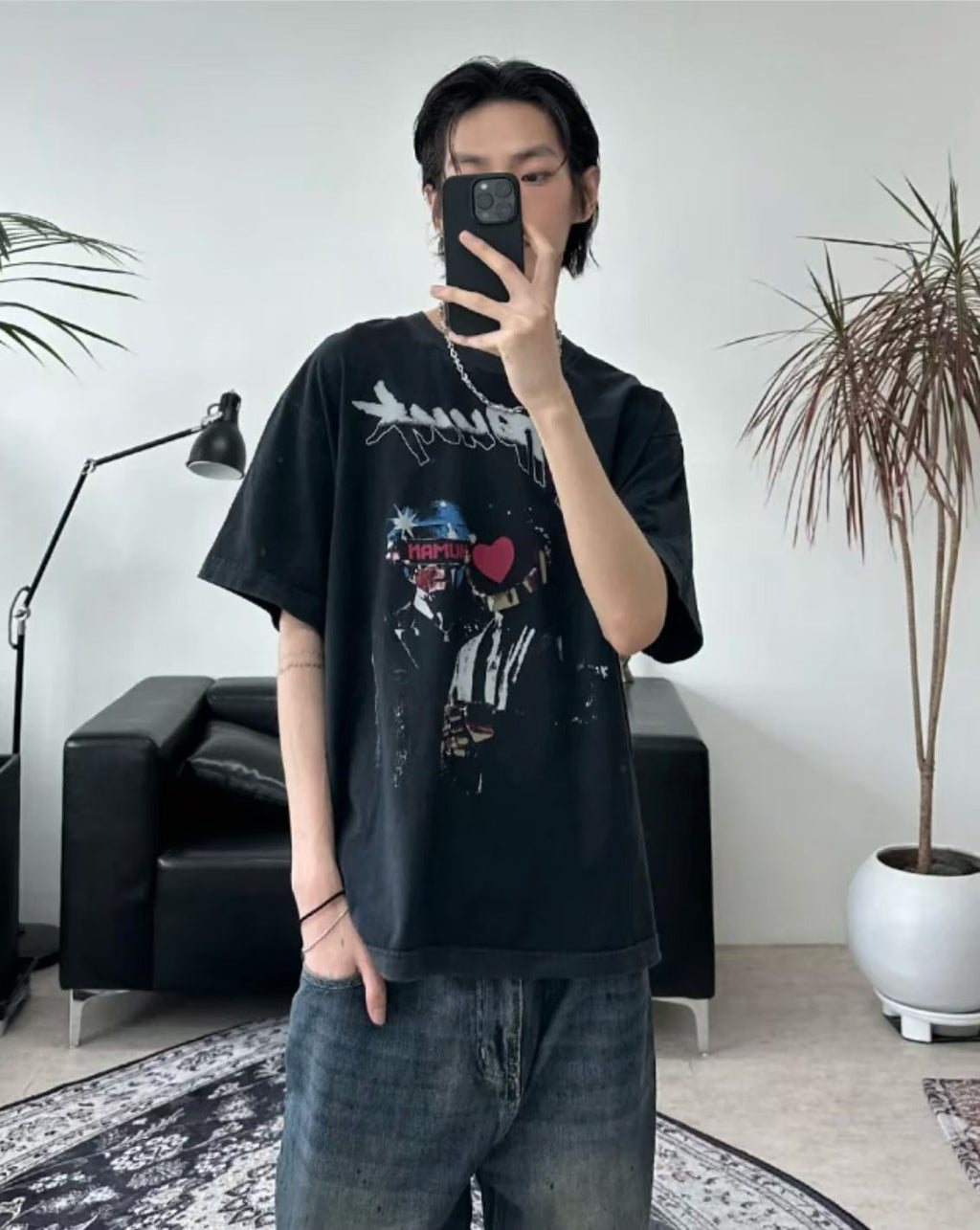 Daft Punk Discovery / Human After All Vintage Tee