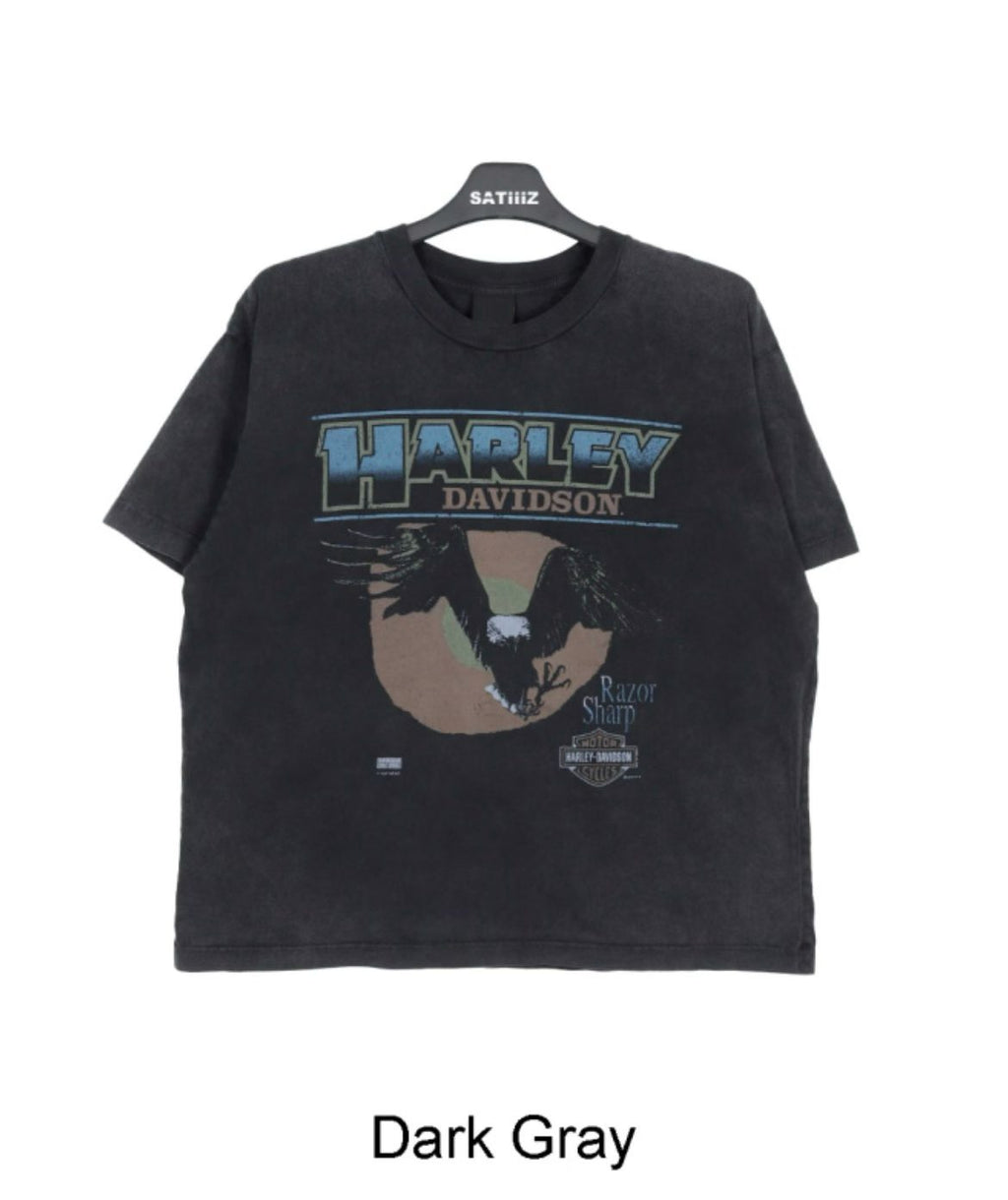 Harley-Davidson Razor Sharp Eagle Vintage Washed Tee