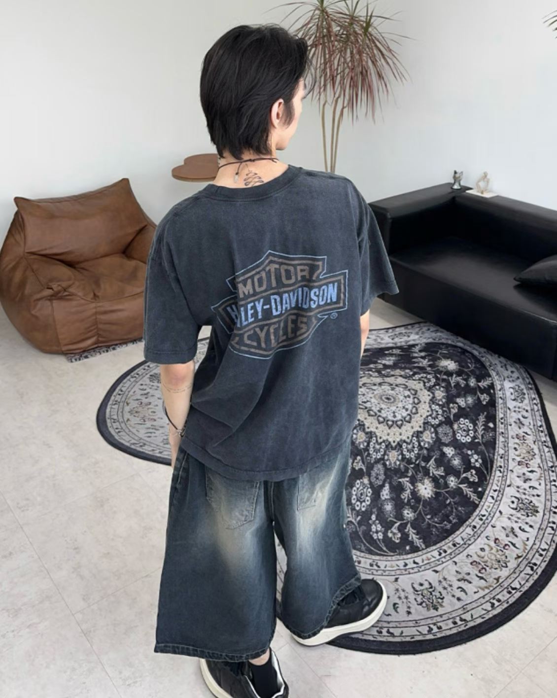 Harley-Davidson Razor Sharp Eagle Vintage Washed Tee