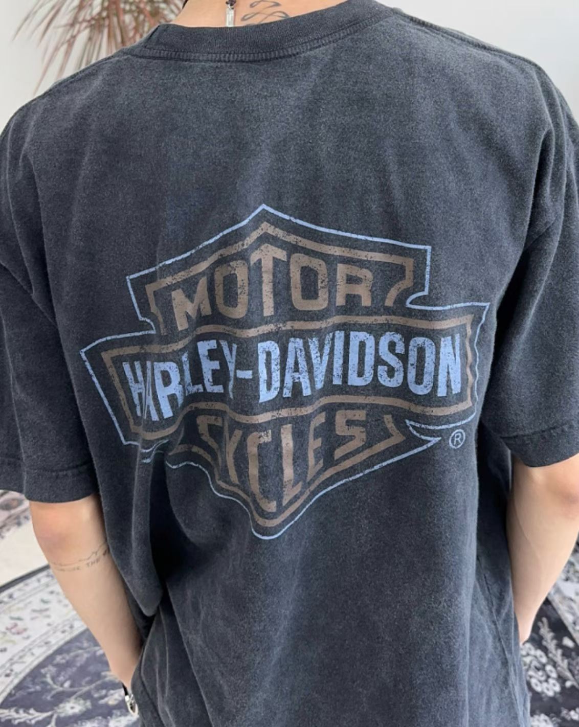 Harley-Davidson Razor Sharp Eagle Vintage Washed Tee