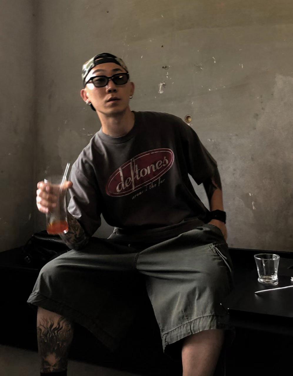 Deftones Around The Fur European Tour Vintage Washed Tee