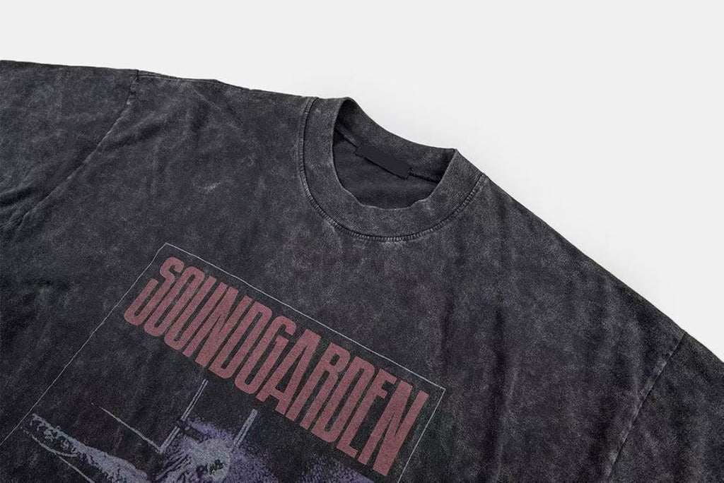 Soundgarden Australasian Tour 1997 Archive Vintage Washed Tee