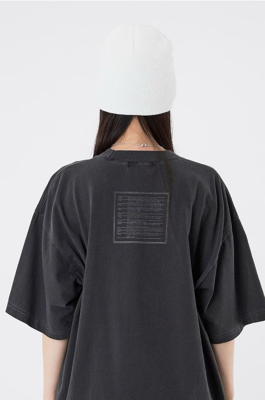 Wu Wear Outfitters Since 1995 Archive Vintage Washed Tee