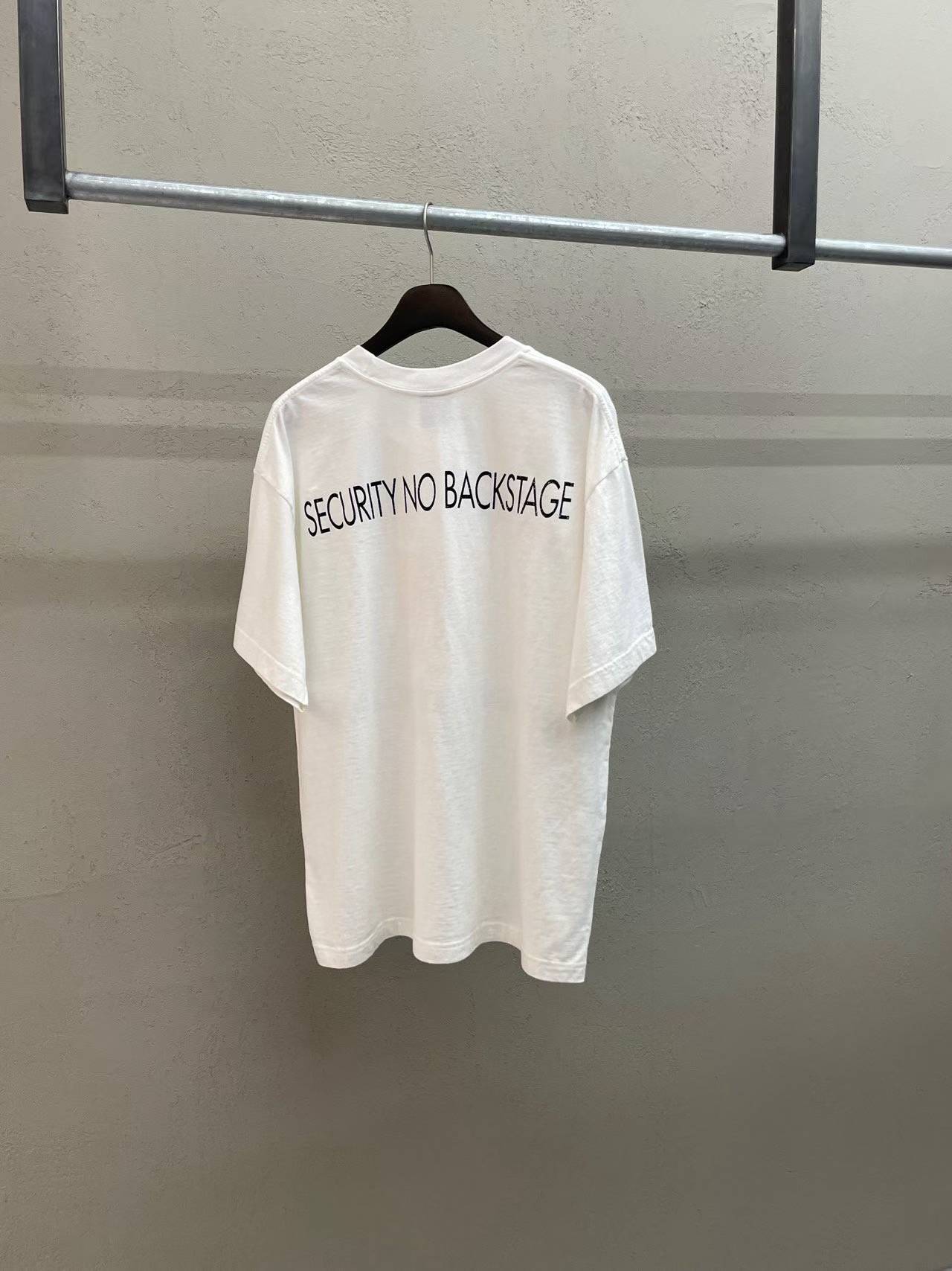 Guns N' Roses Torino Stadium Security No Backstage Vintage Washed Tee