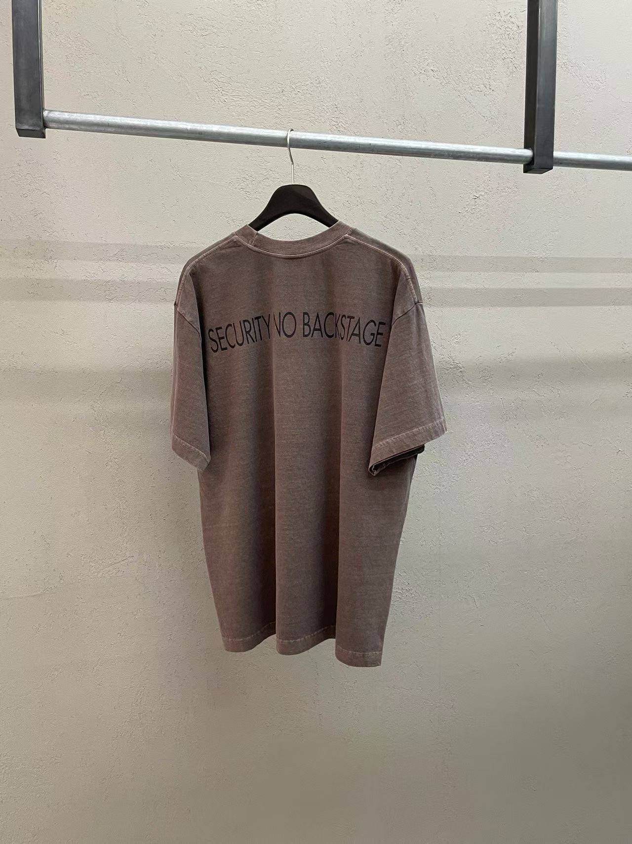 Guns N' Roses Torino Stadium Security No Backstage Vintage Washed Tee
