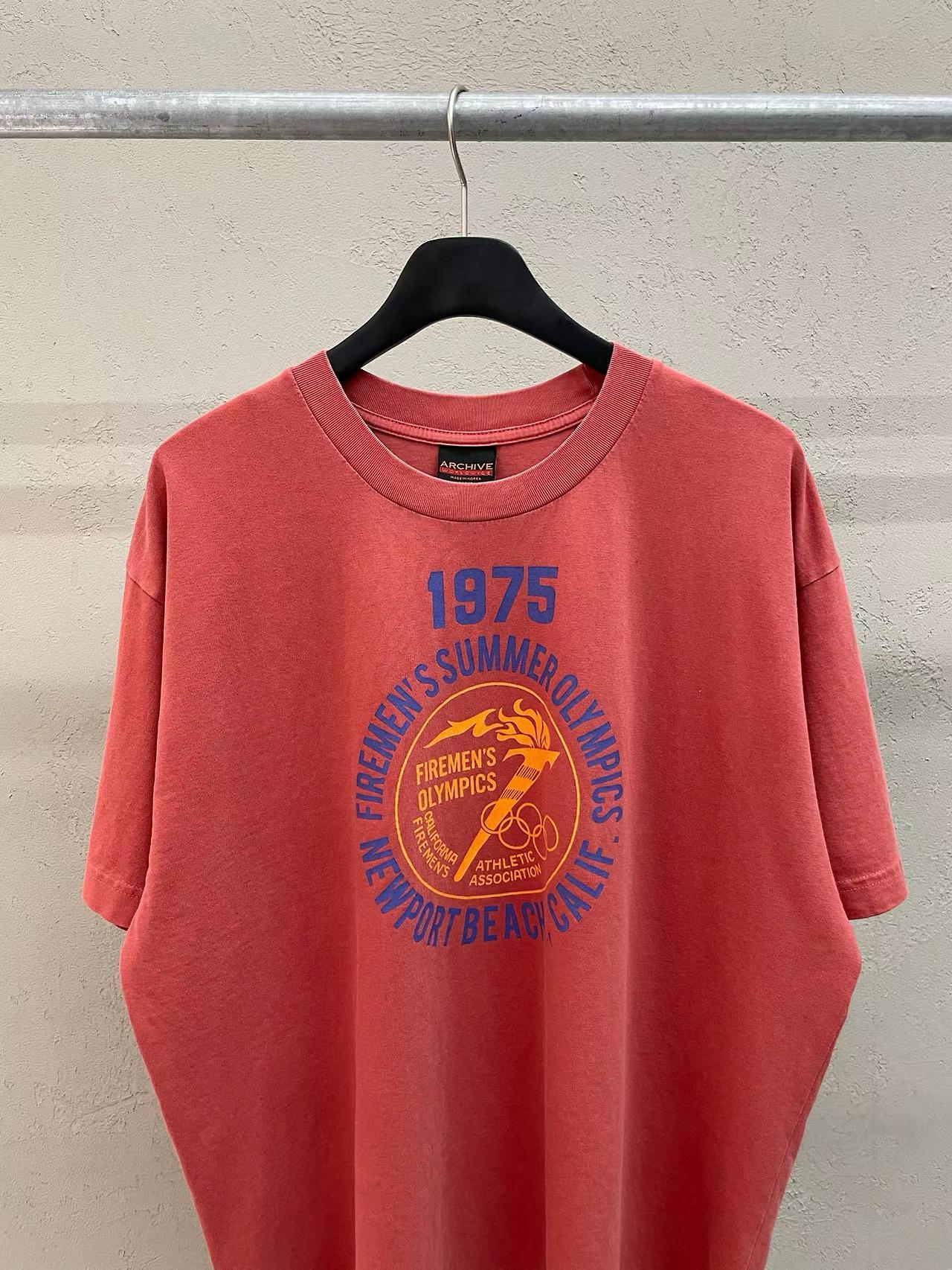 1975 Firemen's Summer Olympics Newport Beach Vintage Washed Tee