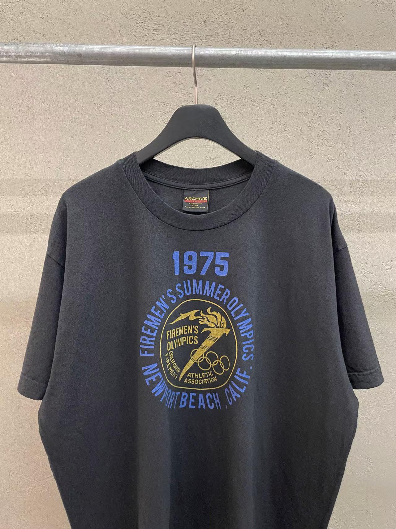 1975 Firemen's Summer Olympics Newport Beach Vintage Washed Tee