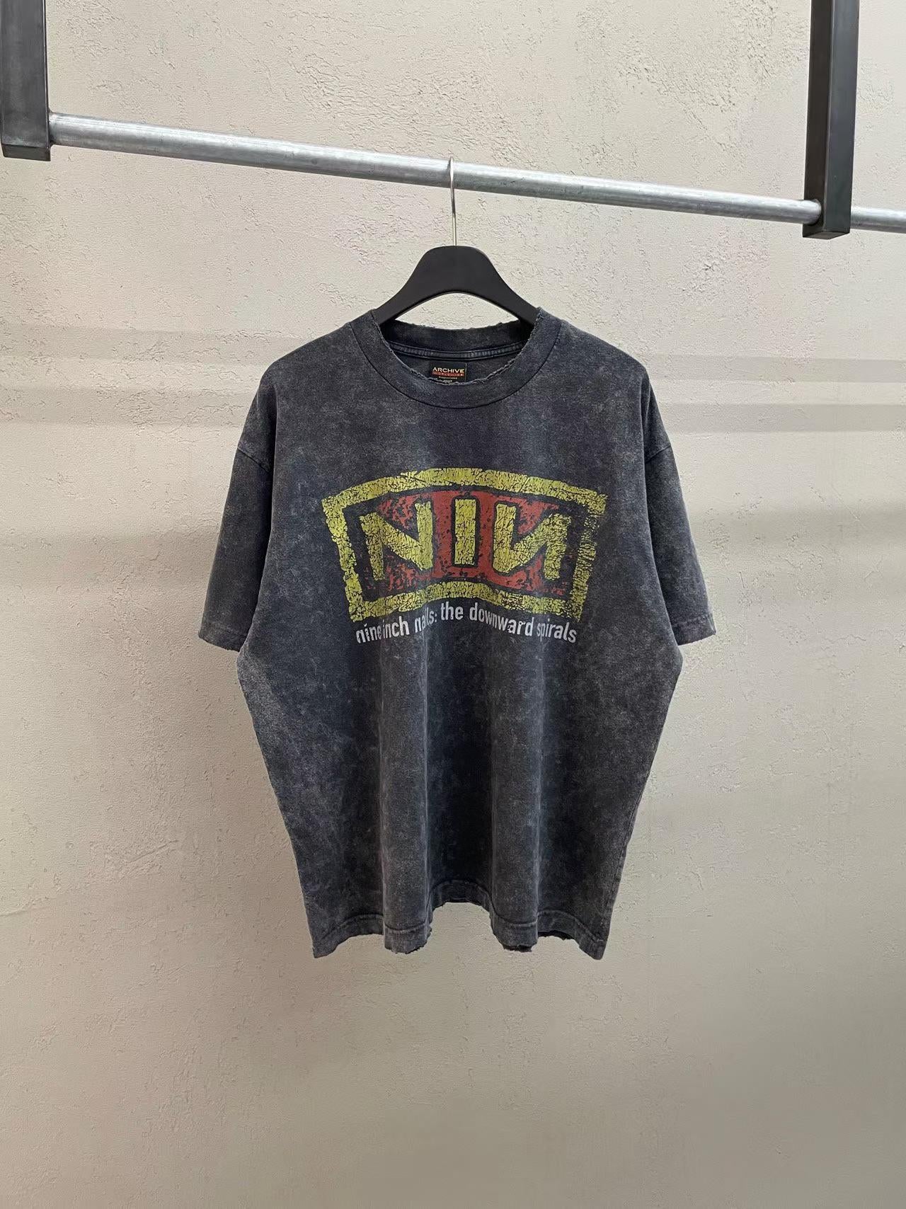 Nine Inch Nails The Downward Spiral Archive Vintage Washed Tee