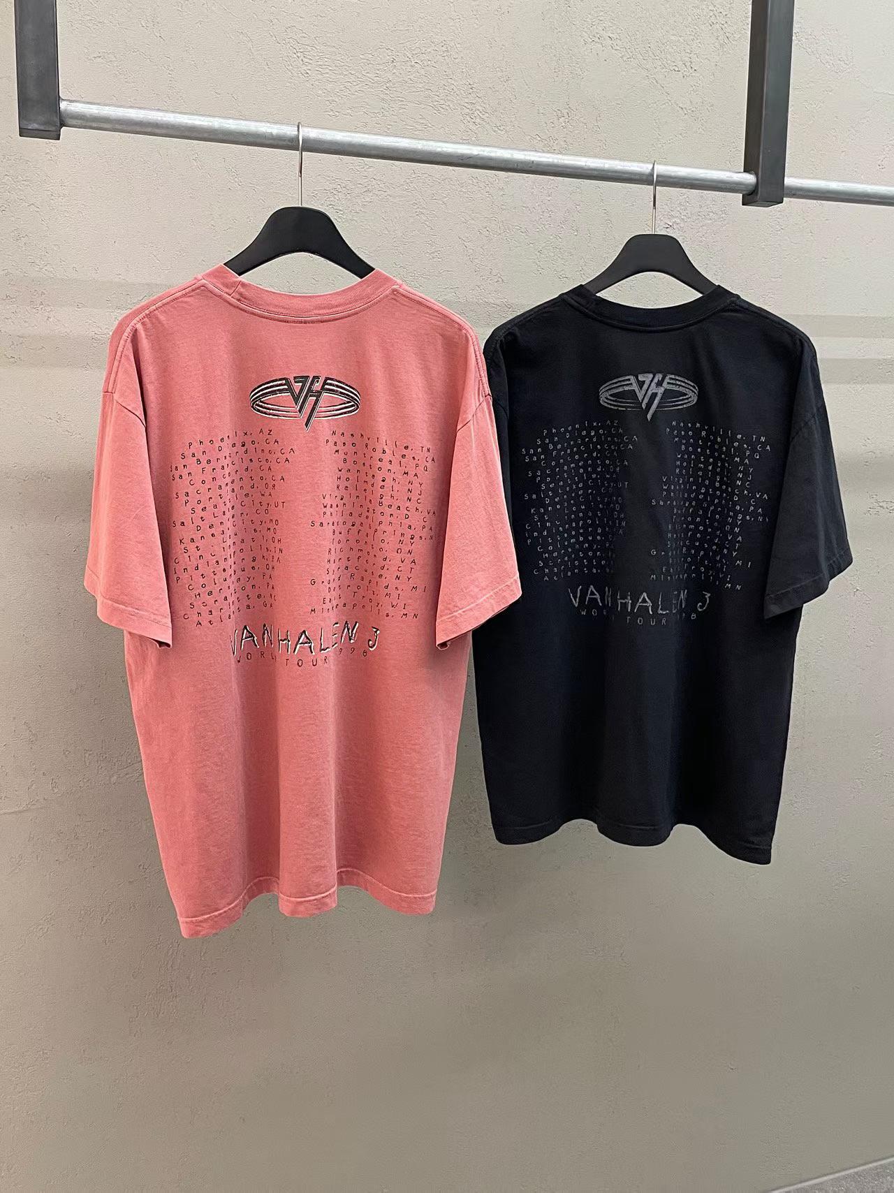Van Halen 3 World Tour Archive Vintage Washed Tee