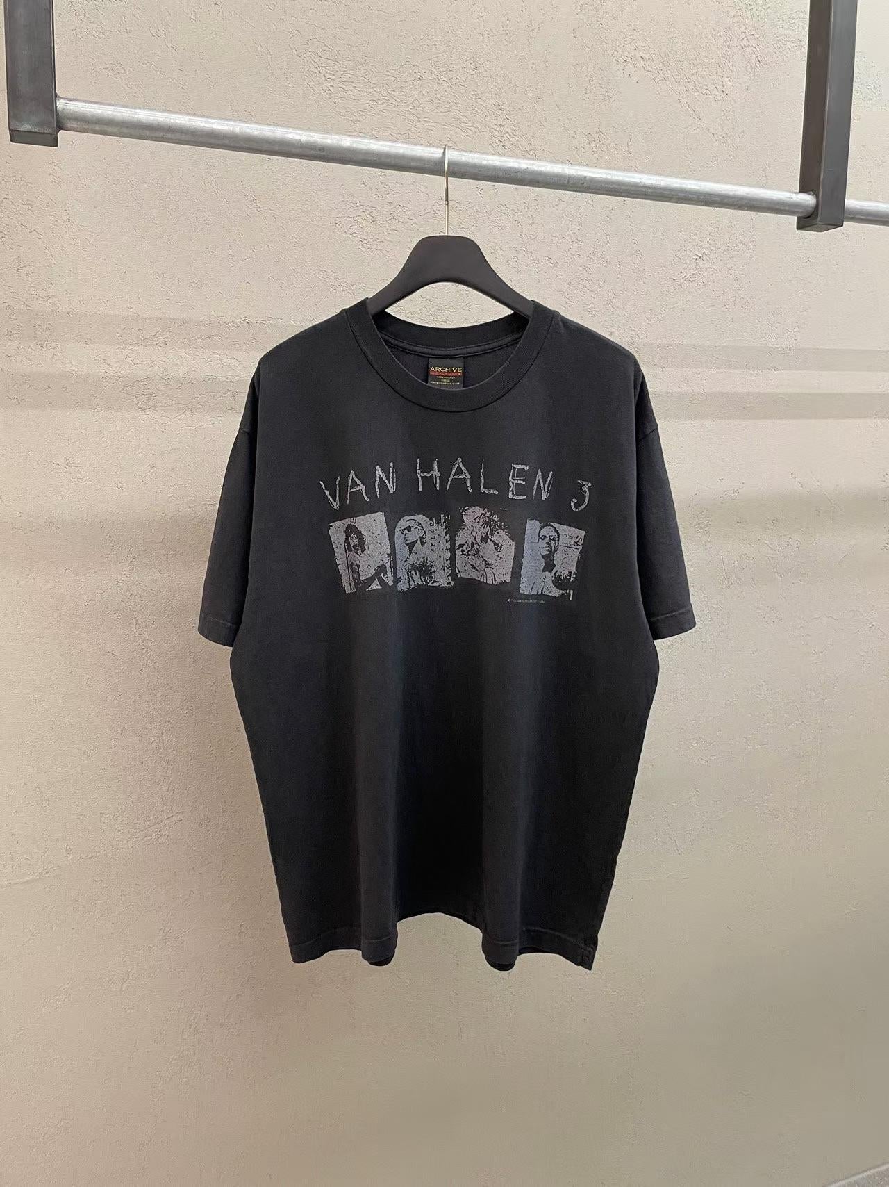 Van Halen 3 World Tour Archive Vintage Washed Tee