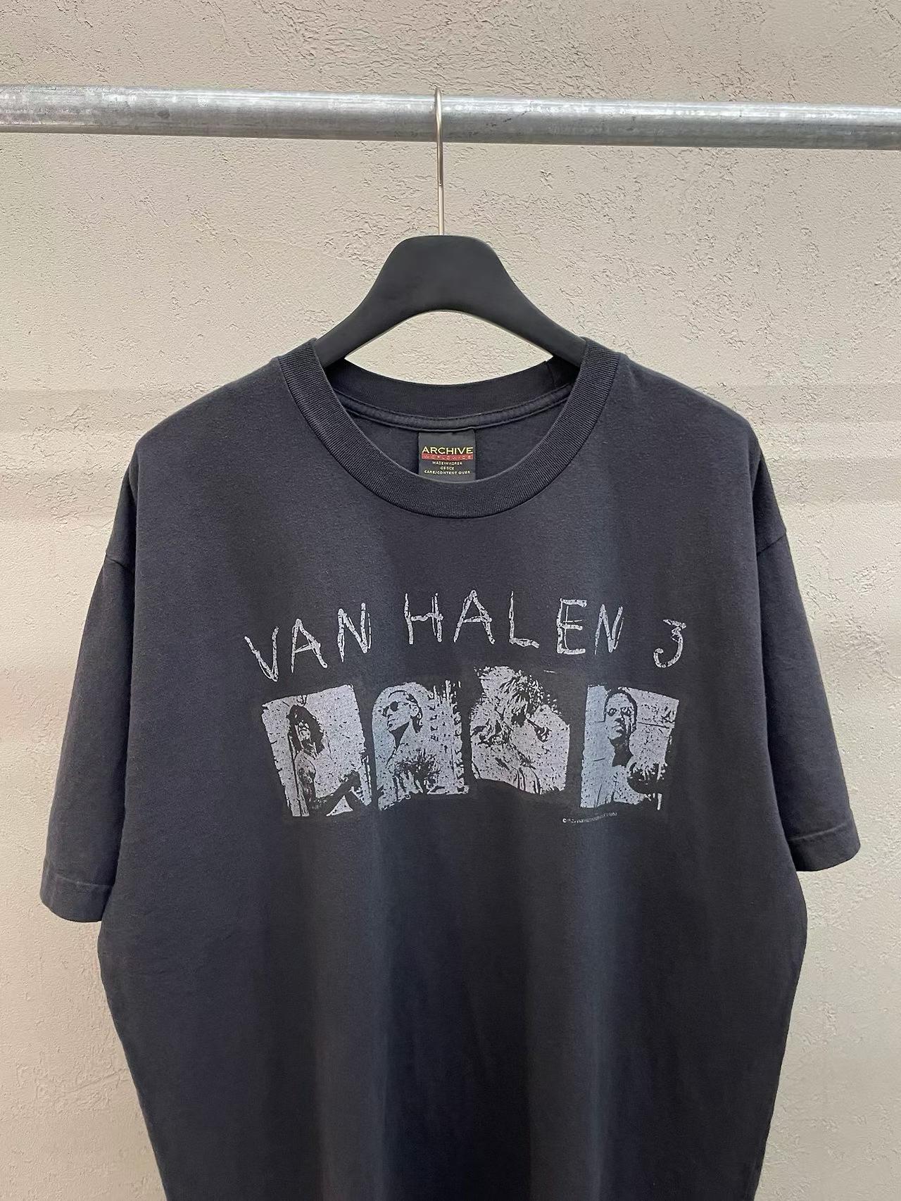 Van Halen 3 World Tour Archive Vintage Washed Tee