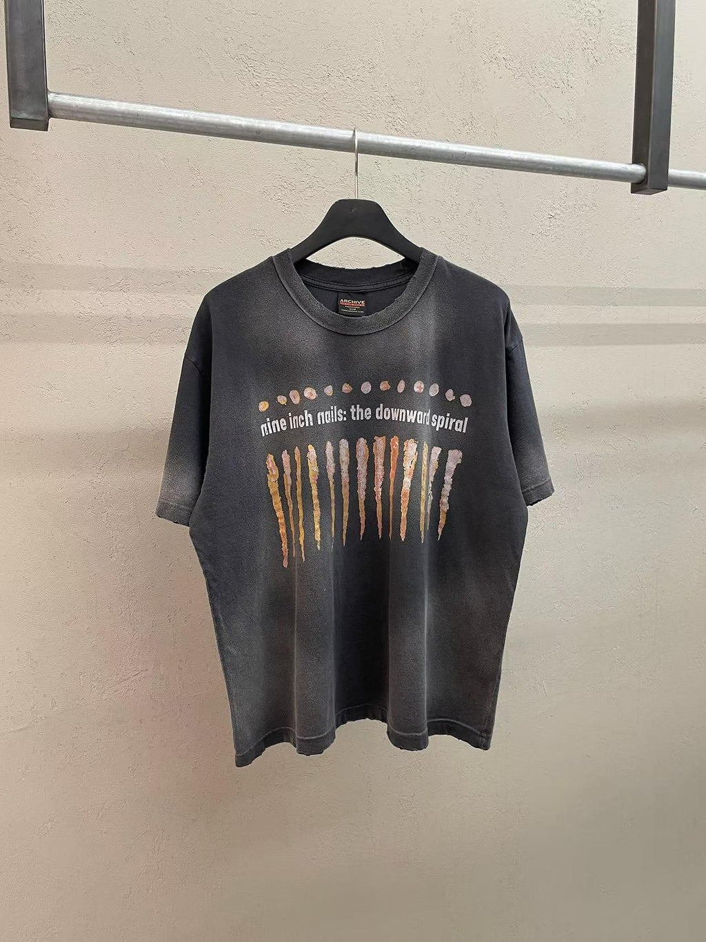 Nine Inch Nails The Downward Spiral Nails Archive Vintage Washed Tee