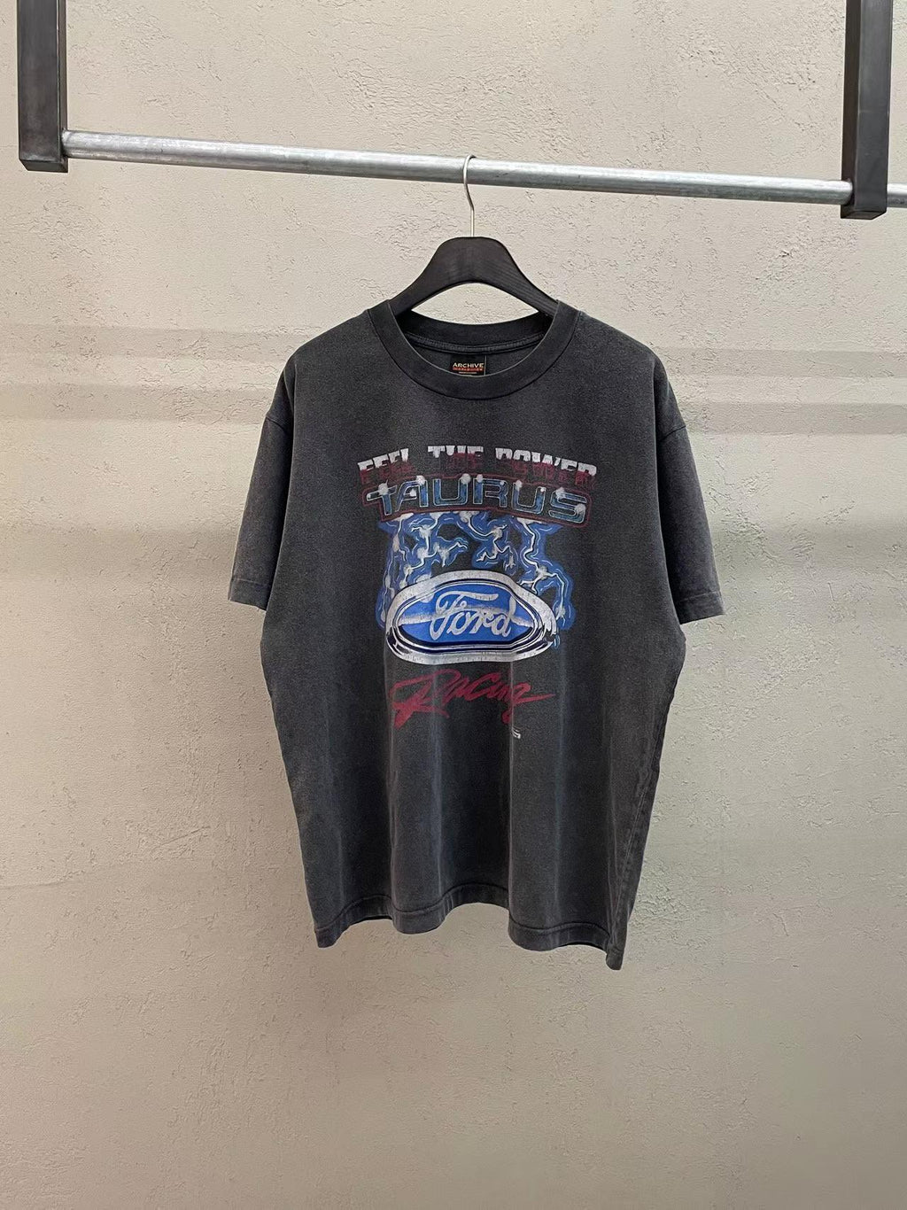 Ford Taurus Feel The Power Archive Vintage Washed Tee