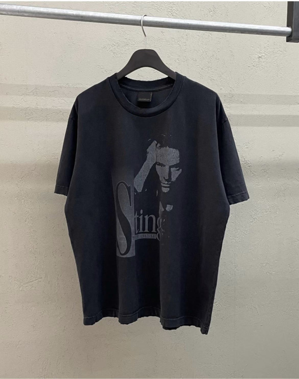 Sting Nothing Like The Sun World Tour 1987-1988 Archive Vintage Washed Tee