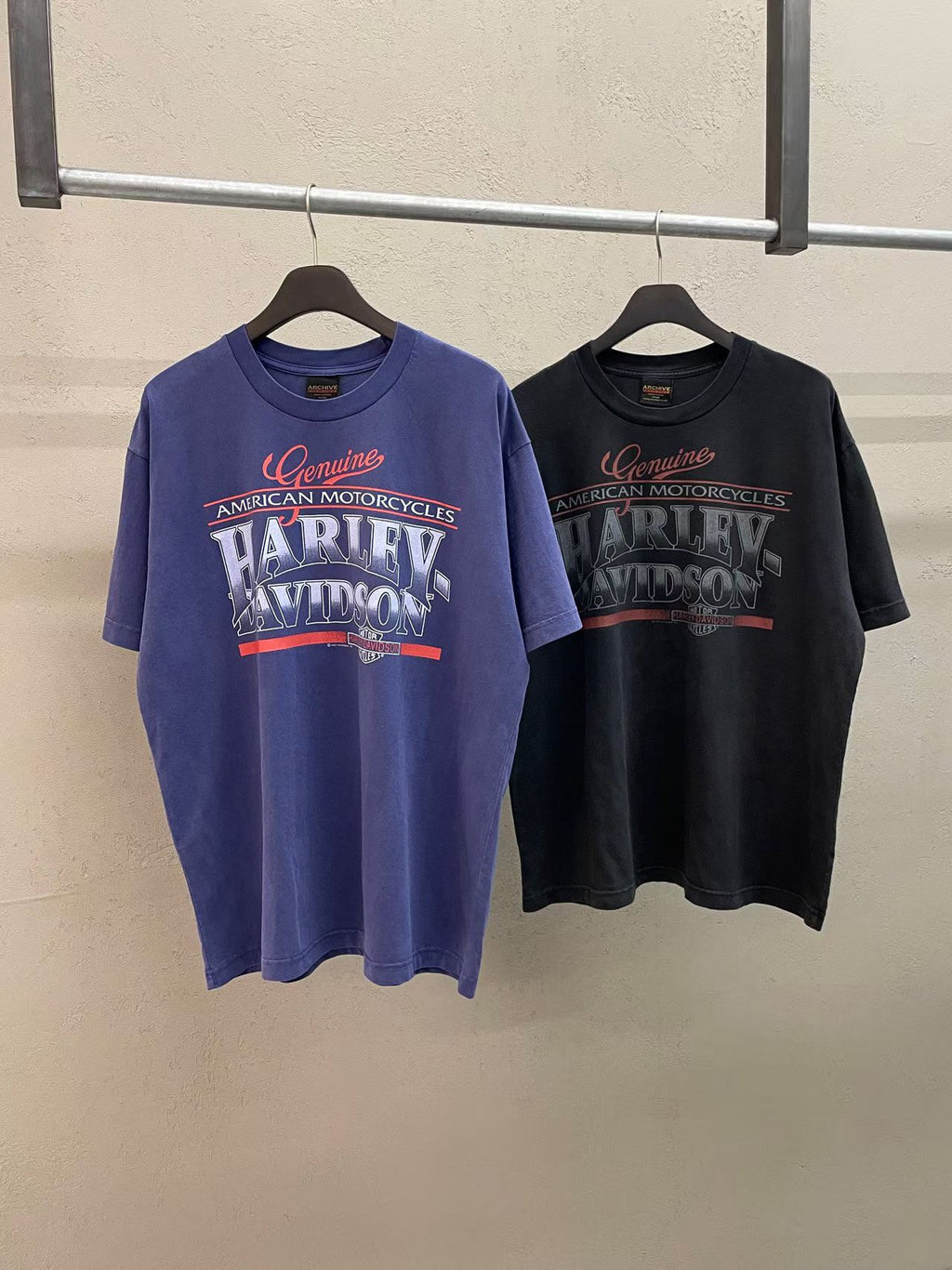 Harley-Davidson Inc. Tomahawk WI Est. 1903 Vintage Washed Tee