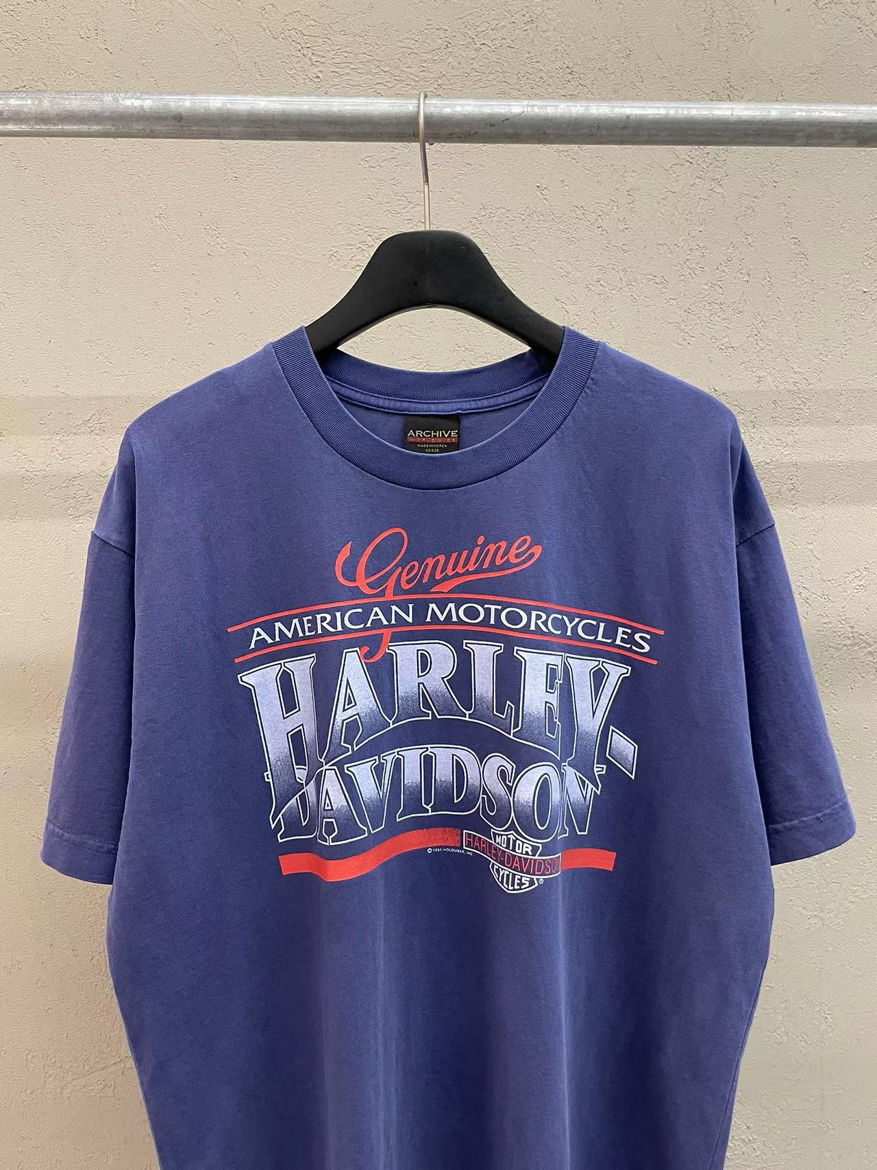 Harley-Davidson Inc. Tomahawk WI Est. 1903 Vintage Washed Tee