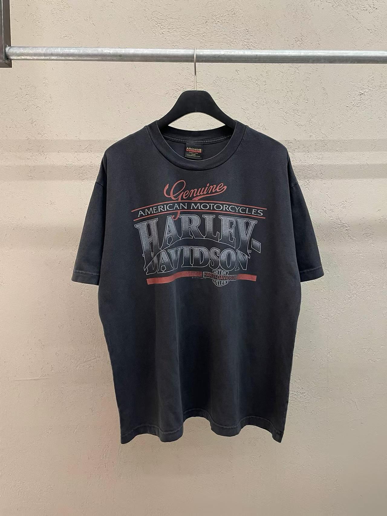 Harley-Davidson Inc. Tomahawk WI Est. 1903 Vintage Washed Tee
