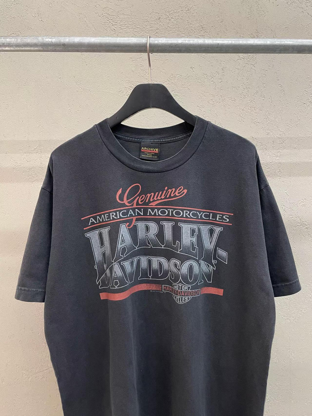 Harley-Davidson Inc. Tomahawk WI Est. 1903 Vintage Washed Tee