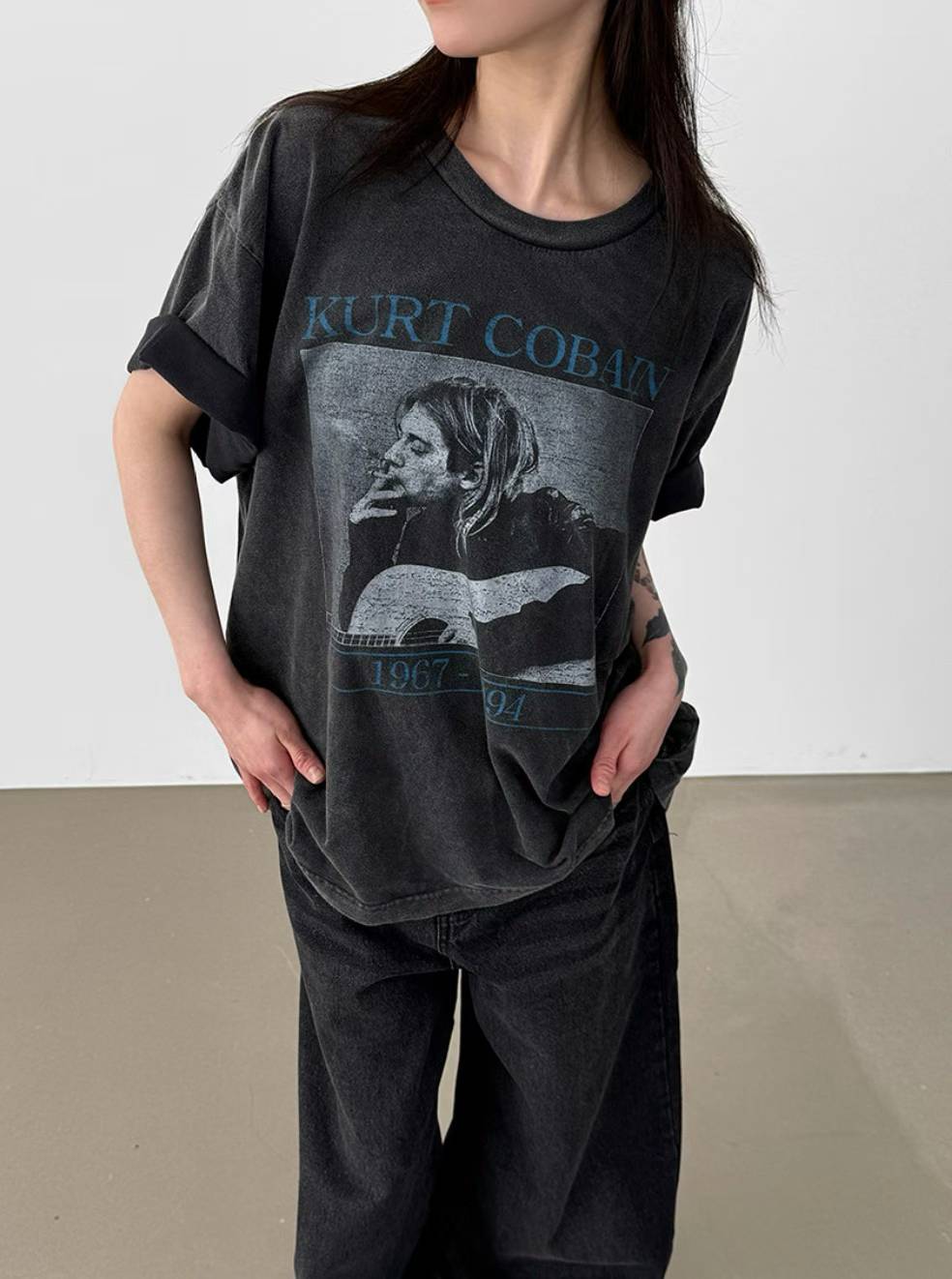 Kurt Cobain 1967–1994 Vintage Washed Tee