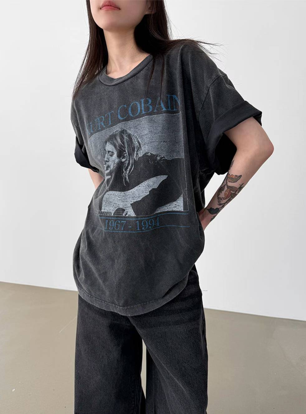 Kurt Cobain 1967–1994 Vintage Washed Tee