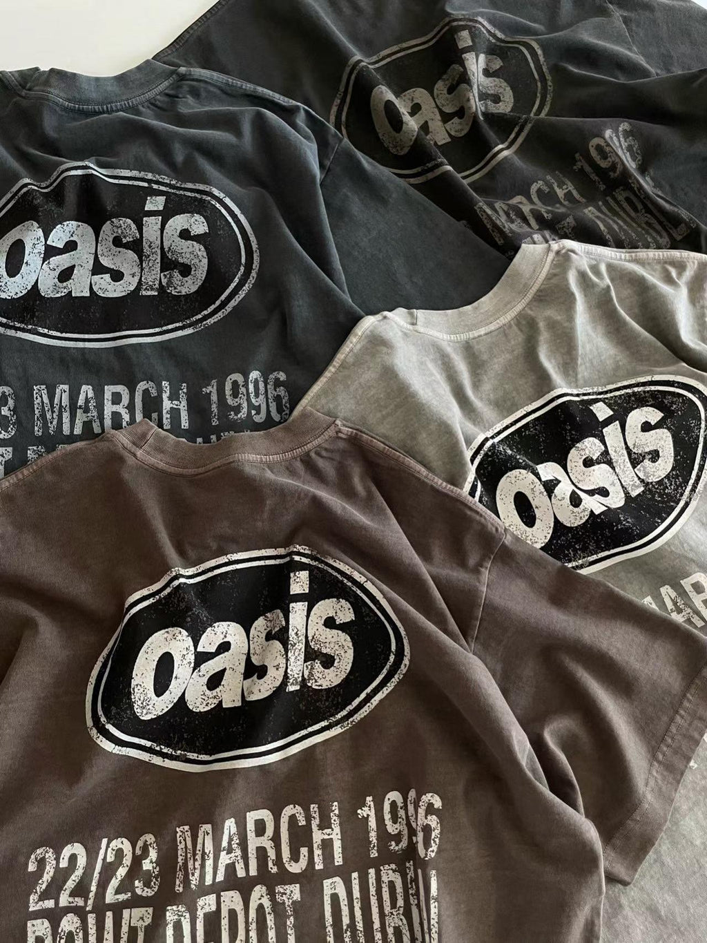 Oasis Vintage Washed Tee