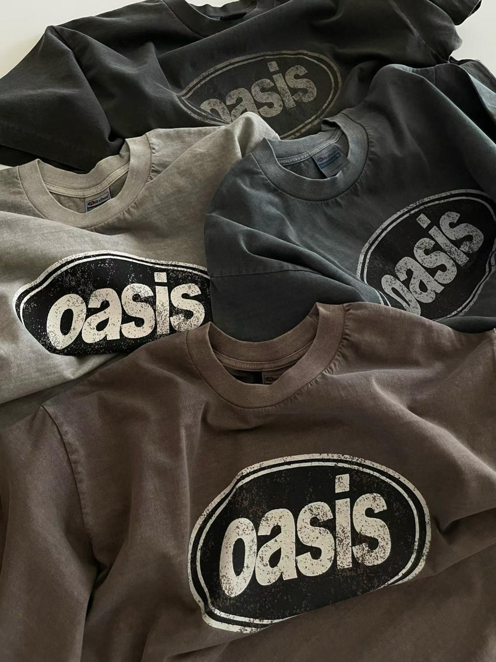 Oasis Vintage Washed Tee