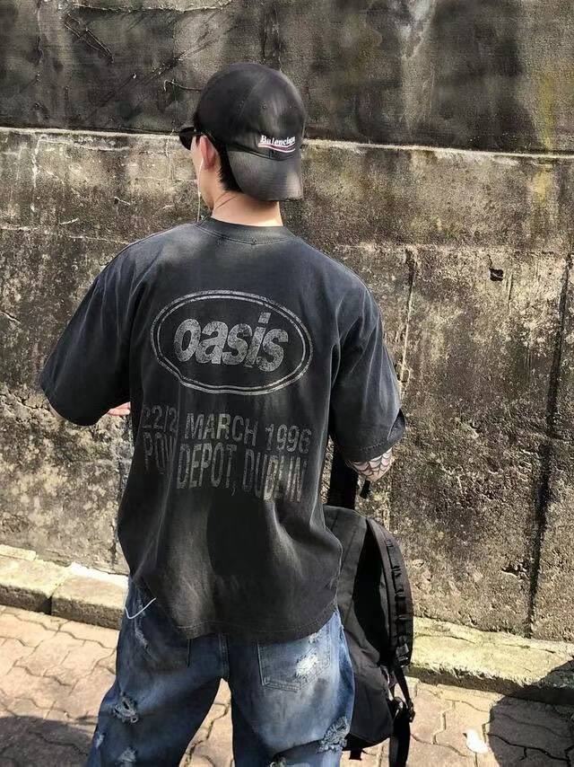 Oasis Vintage Washed Tee