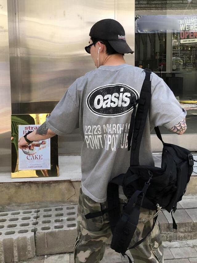 Oasis Vintage Washed Tee