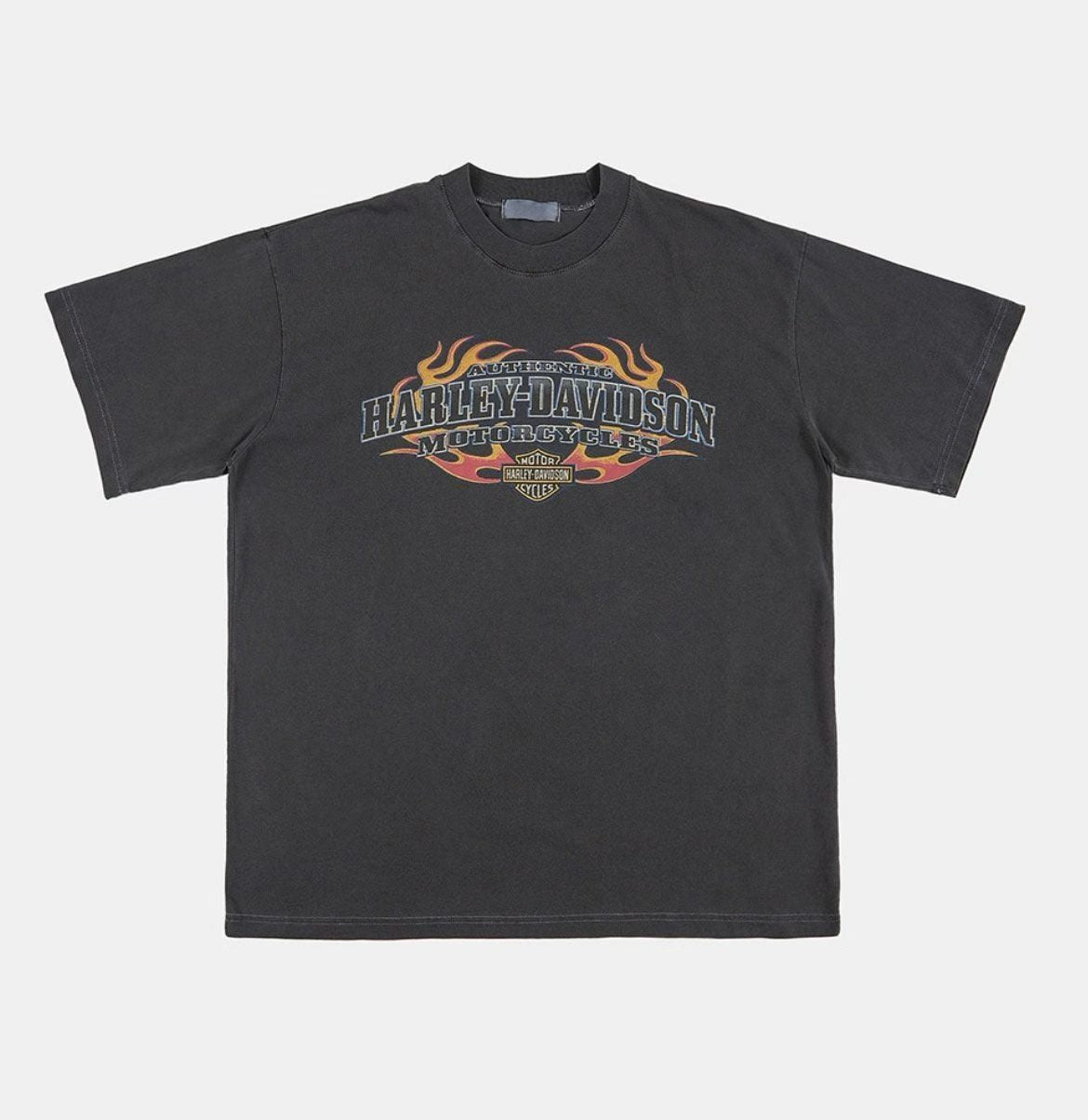 Harley-Davidson Authentic Flames Vintage Washed Tee