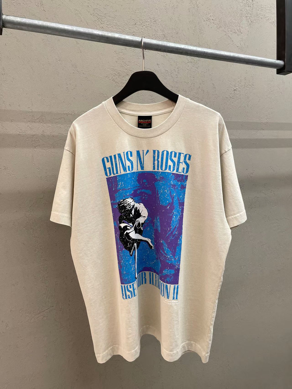 Guns N' Roses Use Your Illusion II Tour 1991 Vintage Washed Tee