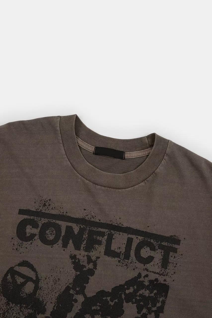 Conflict Increase Pressure Vintage Washed Tee