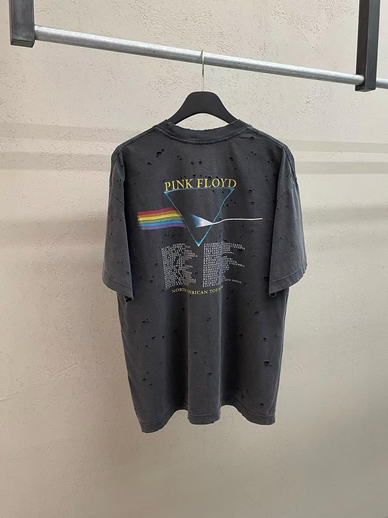 Pink Floyd Dark Side of the Moon Archive Distressed Tee