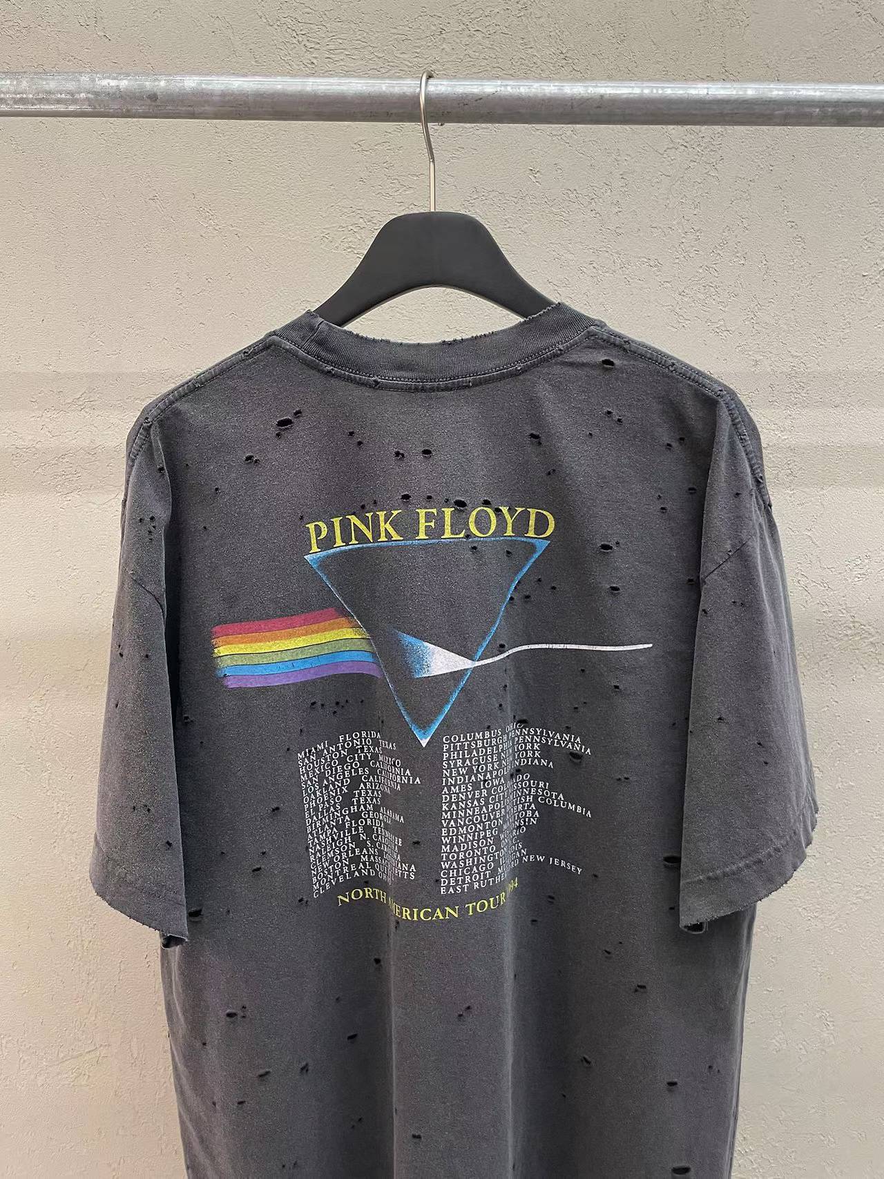 Pink Floyd Dark Side of the Moon Archive Distressed Tee
